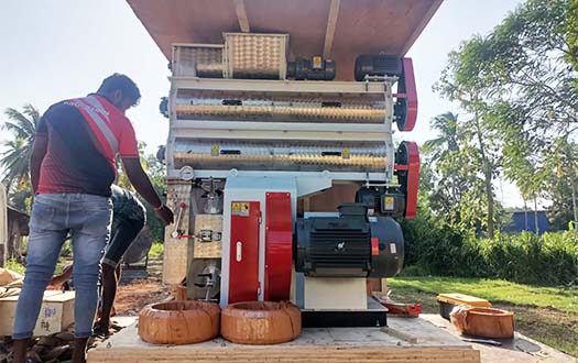 ring die poultry feed pellet making machine